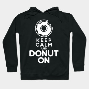 keep calm and donut on Hoodie